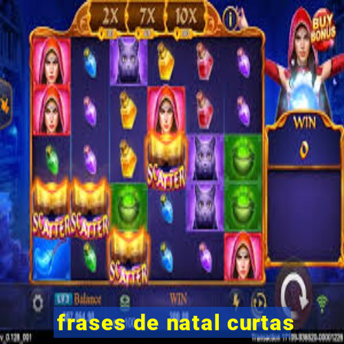 frases de natal curtas