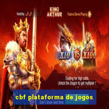 cbf plataforma de jogos