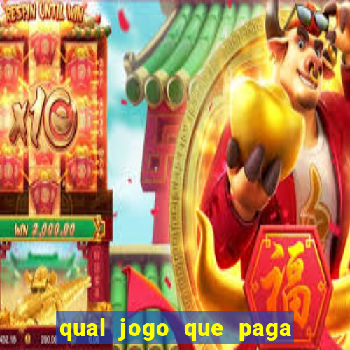 qual jogo que paga dinheiro de verdade pelo pix