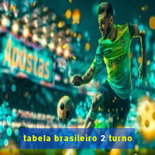 tabela brasileiro 2 turno