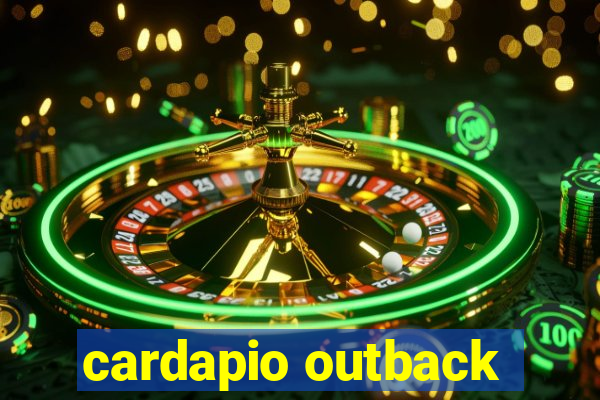 cardapio outback