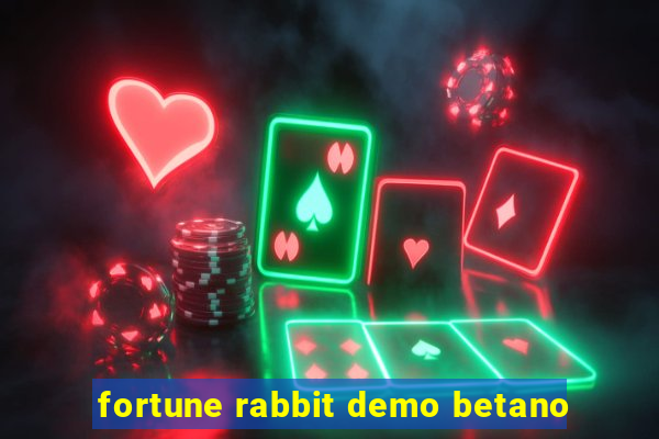 fortune rabbit demo betano