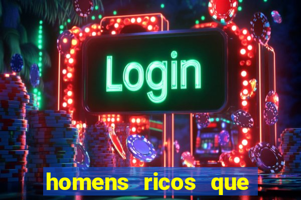 homens ricos que querem bancar telegram