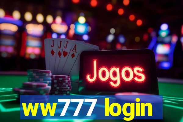 ww777 login