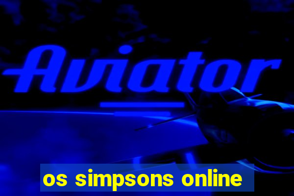 os simpsons online